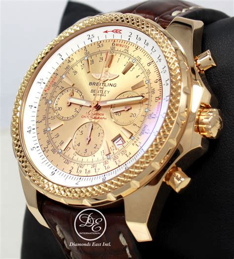 breitling bentley limited edition gold|Breitling Bentley diamond bezel.